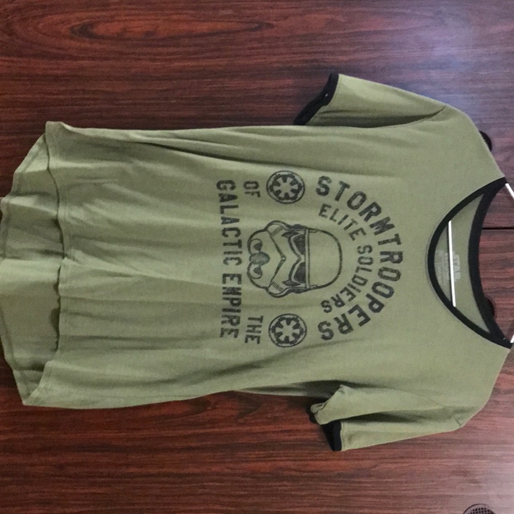 STARWARS stormtrooper asymmetrical Tee